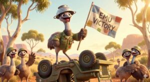 The GPU decrypted the Emu War with cute hats but Kevin Tripped over a cable. We almost solved hunger for all of humanity.